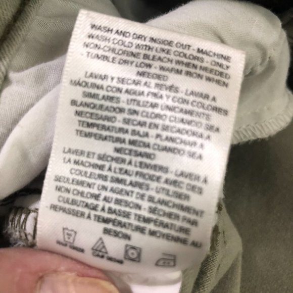 JESSICA SIMPSON Rolled Crop Skinny Jeans Meadow Green 10/30 - Picture 12 of 14